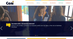 Desktop Screenshot of ceni.edu.uy